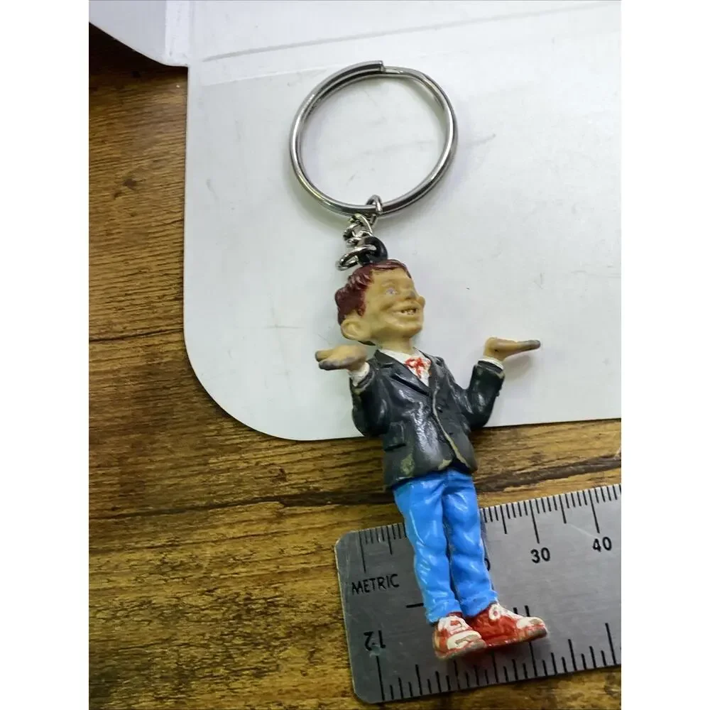 Vintage Alfred E Neuman Keychain Madtv 1999